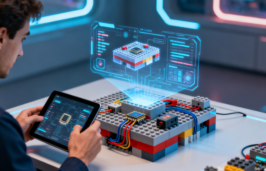 Smart building blocks