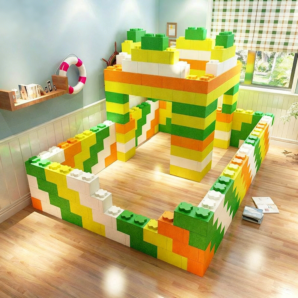 EPP foam building block playground