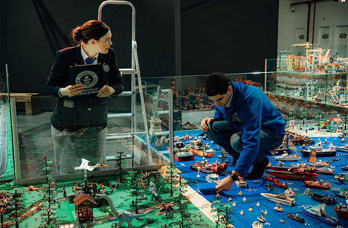 The winner and their largest block city