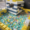 Large foam building block park